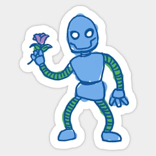 Tera the Robot Sticker